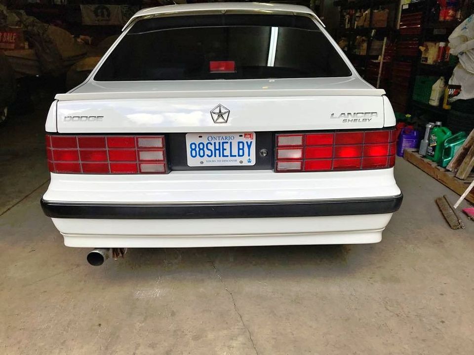 1988 Dodge Lancer Shelby For Sale in Cornwall, ON | Canada