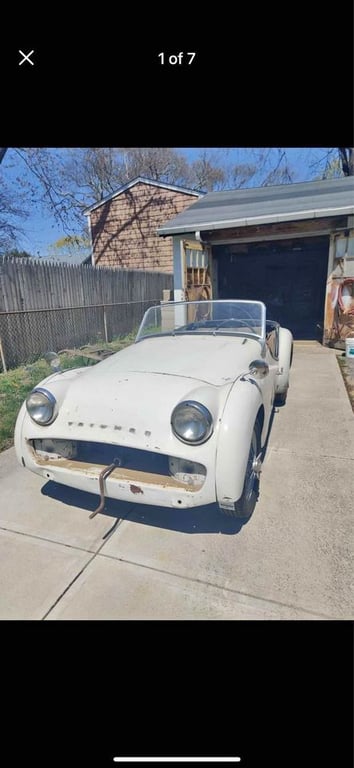 1959 Triumph TR3A For Sale in Coventry, RI | USA