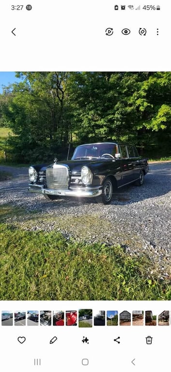 1963 Mercedes-Benz 220S For Sale in Alum Bank, PA | USA