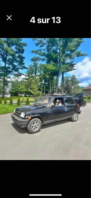 1984 Renault 5 For Sale in Québec, QC | Canada