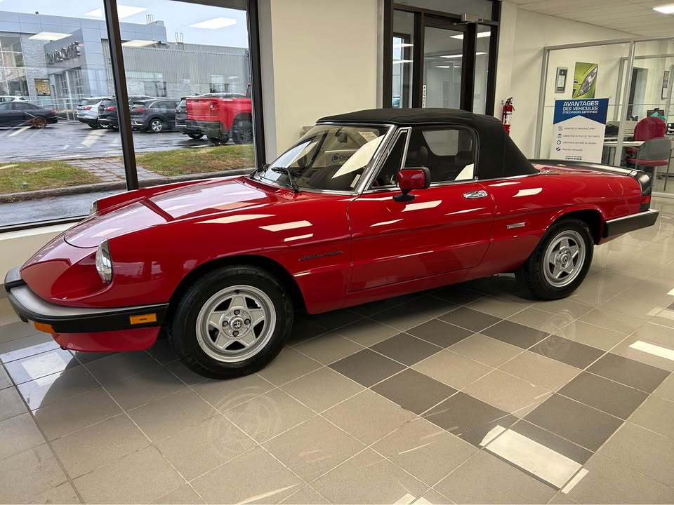 1988 Alfa Romeo Spider Veloce For Sale in Montréal-Est, QC | Canada