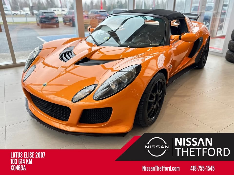 2007 Lotus Elise For Sale in Thetford Mines, QC | Canada